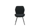 Venture Home Sedia Gemma Nera Confezione Da 2 Pezzi