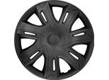 Nrm Copricerchi N-Power, Nero Opaco 16" Pollici. (4 X Copricerchi Universali / Copricerchi)"