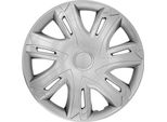 Copricerchi Per Cerchi In Acciaio Set Di 4 Coprimozzi Per Auto Adatto Per La Maggior Parte Delle Marche E Dei Cerchi Plastica Abs Argento 14""