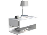 Comodino Usal Bianco A. 30 X L. 60 X P. 32 Cm