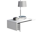 Comodino Usal Bianco A. 15 X L. 45 X P. 30 Cm