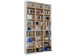 Scaff. Std. Megosa Rovere Bianco / Miele A. 181 X L. 102 X P. 23 Cm