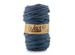 Cordone Di Cotone Intrecciato Was 9Mm 50M Denim Chiaro Con Anima In Poliestere