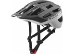 Casco Da Bicicletta Cratoni 'Allrace' (Mtb), Taglia: M/L (56-61 Cm), Antracite/Bianco Opaco