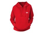 Felpa Con Cappuccio Rossa M/L