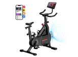 Jasport C3 – Cyclette Smart Da Casa, Resistenza Magnetica, Silenziosa, Volano 7,5Kg, App Con Corsi Video On Demand
