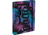 Baagl Cartelle Per Quaderni Scolastici A4 Jumbo Palm