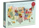 Galison Puzzle Usa Di Fiori 1000 Pezzi