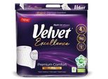 Carta Igienica Velvet Exellence Premium Comfort, 9 Rotoli