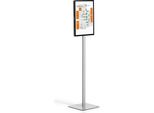 Durable Espositore Da Pavimento Info Stand Basic A3, Grigio, 501357