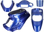 Kit Carenatura Blu Metallizzato 5 Pezzi Per Mbk Booster -2004, Yamaha Bws -2004