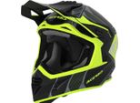 Casco Da Motocross Acerbis X-Track 2023, Nero/Giallo Neon, L (59/60)