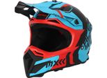 Casco Da Motocross Acerbis Profile 5, Rosso/Blu, S (55/56)