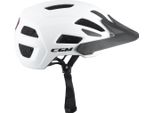 Casco Ciclo Omologato Cgm 890A Sentiero Mono Matt White Taglia M