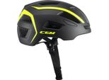 Casco Da Bicicletta Omologato Cgm 854G Viale Bico Graphite Matt Fluo Yellow Taglia M