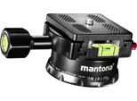 Testa Panoramica Mantona In Alluminio, Testa Per Treppiede Panoramico Per Riprese Panoramiche A 360°, Testa A Sfera Con Piastra A Sgancio Rapido Compatibile Arca Swiss, Accessorio Perfetto Per La Fotocamera