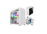 Case Per Pc Coil, Spark Pro, Mid-Tower Atx, Vetro Temperato, Canale Del Flusso D'aria Verticale, Bianco