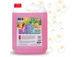 Coil Giocattolo Per Bolle Di Sapone, Liquido Per Bolle Di Sapone, Bolle Di Sapone Grandi, Tanica Di Ricarica Da 5 L, Diametro Delle Bolle Superiore A 2 Metri