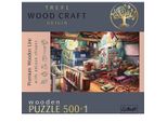 Trefl Wood Craft Origin Puzzle Tesori In Soffitta 501 Pezzi