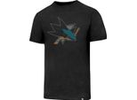 47 Brand Club Shirt - Nhl San Jose Sharks Nero