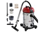Arebos Aspirapolvere Industriale 1800W A Umido E A Secco Aspirapolvere Da Officina 30L