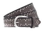 Vanzetti Pelle Cintura Denim Love 30Mm Full Leather Belt W105 Taupe Marrone