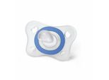 Chicco Succhietto Physio Soft 2-6M Silicone Blu/Trasparente