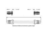 Tubo Freno 3200 Mm 10 X 1 (Rame-Nichel)