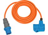Brennenstuhl 1167650525 Prolunga Di Alimentazione 25 M Outdoor Blu, Arancione