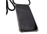 Caseroxx Cover Protettiva In Tpu Compatibile Con Gigaset GS190, Custodia In Gomma Per Cellulare Nera