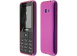 Caseroxx Custodia Protettiva In Tpu Compatibile Con Alcatel 3088 / 3088X, Custodia In Gomma Per Cellulare Rosa