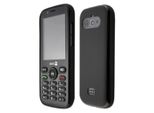 Caseroxx Cover Protettiva In Tpu Compatibile Con Doro 7010 / 7011, Custodia In Gomma Per Cellulare Nera