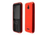 Caseroxx Cover Protettiva In Tpu Compatibile Con Nokia 8000 4G, Custodia In Gomma Per Cellulare Rossa