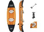 Bestway Lite Rapid X2 Kayak Gonfiabile A 2 Posti Con Pagaia 321 X 88 Cm