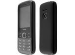 Caseroxx Cover Protettiva In Tpu Compatibile Con Nokia 225 4G (2020), Borsa In Gomma Per Cellulare Nero