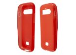 Caseroxx Cover Protettiva In Tpu Compatibile Con Doro 730X / 780X, Custodia In Gomma Per Cellulare Rossa