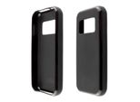 Caseroxx Cover Protettiva In Tpu Compatibile Con Nokia 800 Tough, Custodia In Gomma Per Cellulare Nera