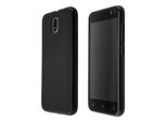 Caseroxx Cover Protettiva In Tpu Compatibile Con Gigaset GS80, Custodia Per Cellulare In Gomma Nera