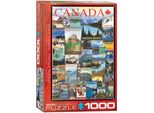 Puzzle Da 1000 Pezzi Poster Pubblicitario D'epoca Canada