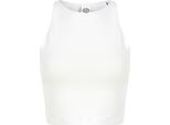 Sf Women SK106 | Top Cropped Da Donna - Top Cropped Da Donna - Colore: Bianco - Taglia: S