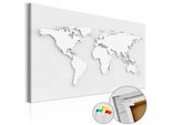 Quadro In Sughero Non Tessuto - Mondo Monocromatico 60X40 Cm Carte K-B-0013-P-A