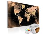 Quadro In Sughero Non Tessuto - Pianeta Terra 60X40 Cm Carte K-B-0011-P-B