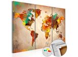 Quadro In Sughero Non Tessuto - Mondo Dipinto 60X40 Cm Carte K-C-0041-P-A