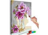 Tessuto Non Tessuto Painting By Numbers - Fiori In Vaso 40X60 Cm Fiori N-A-0207-E-A