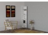 Skye Decor, Ravella, Libreria, Bianco, Truciolato Melaminico, 25 X 160 X 25 Cm