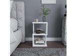 Skye Decor, Carter - Bianco, Comodini E Armadi, Bianco, 29,6 X 49,4 X 29,6 Cm
