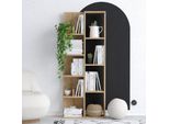 Skye Decor, Lily, Libreria, Rovere, Truciolato Melaminico, 60 X 150 X 18 Cm
