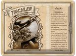 Vianmo Insegna Di Latta 30X40 Cm Tischler Holzexpert Menschenkenner