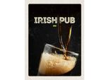 Vianmo Insegna In Legno 40X30 Cm Irland Alkohol Bier Feiern