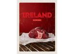 Vianmo Insegna In Legno 40X30 Cm Irland Bestes Rotes Steak Im Ofen